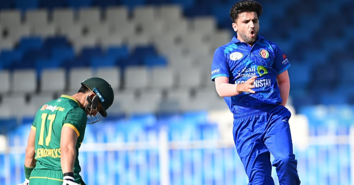 South Africa all-out for their 4th-lowest ODI total as Afghanistan